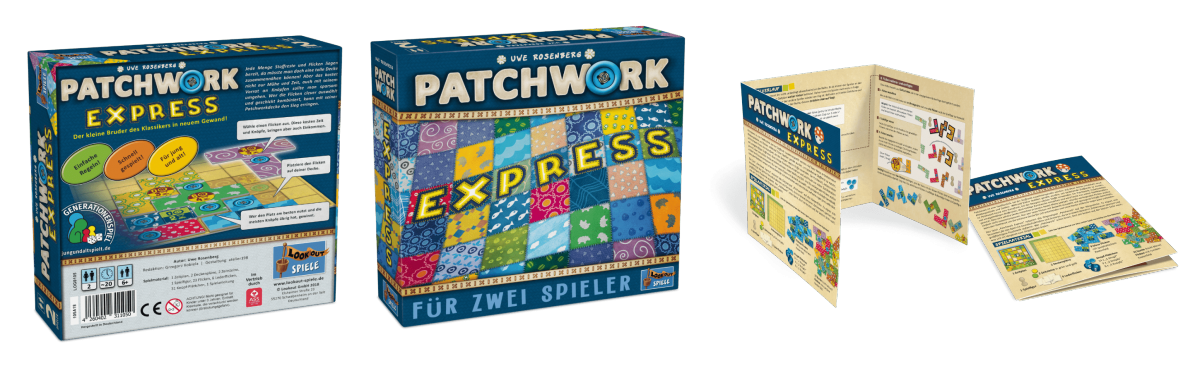 Lookout Spiele - Patchwork Express-min
